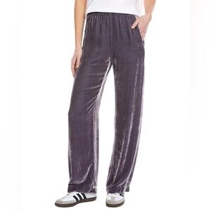 Brochu Walker Tama Silk Velvet Wide Leg Pants